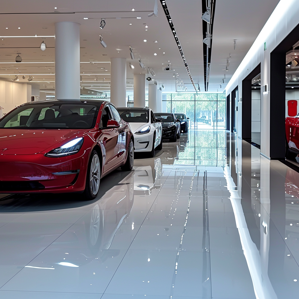 Tesla showroom